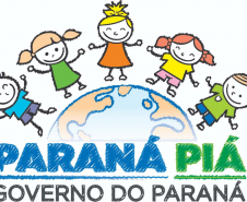 Logomarca dia das crianças governo do paraná